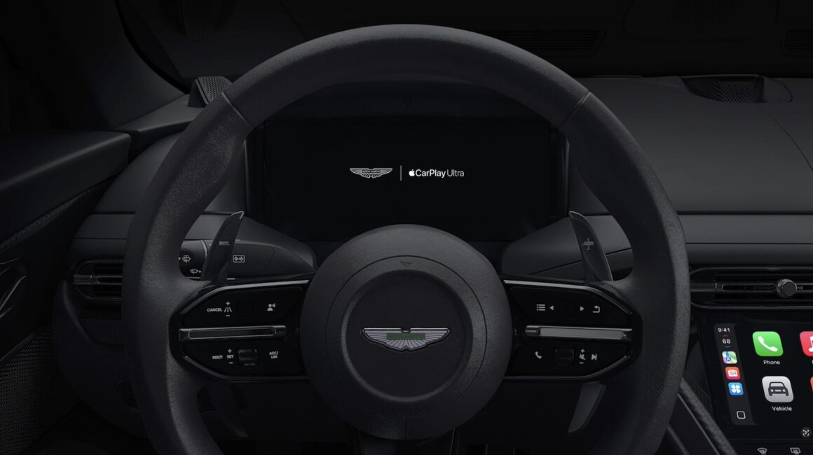 Aston Martin Apple CarPlay Ultra coming to North America Canada